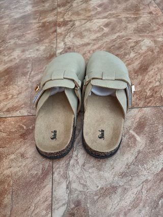 Sandalias beige talla 46 - NUEVAS
