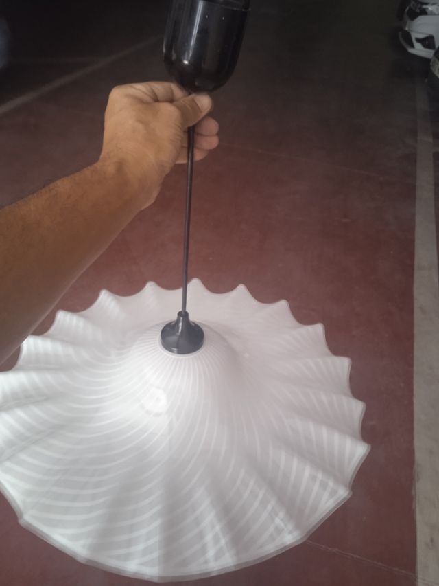 Lámpara cristal vintage