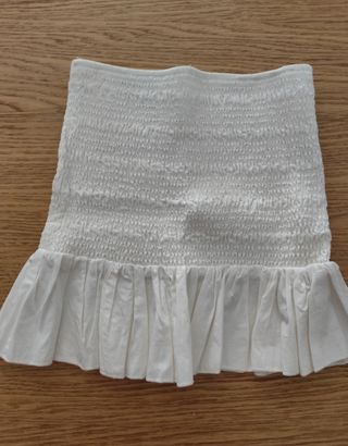 Mini Falda Shein Blanca - Talla S