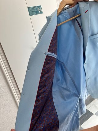 Chaqueta traje azul