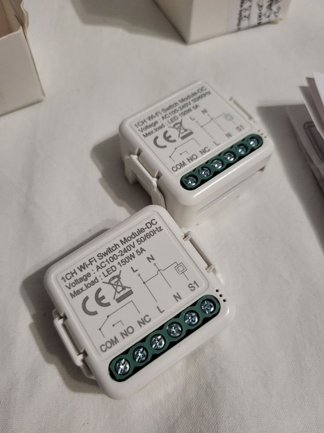 2 Moduli relè WiFi 1CH