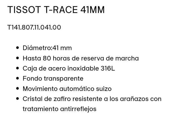 Tissot T-Race Powermatic