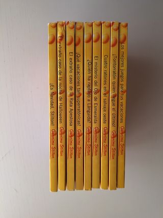 Pack 9 libros Geronimo Stilt