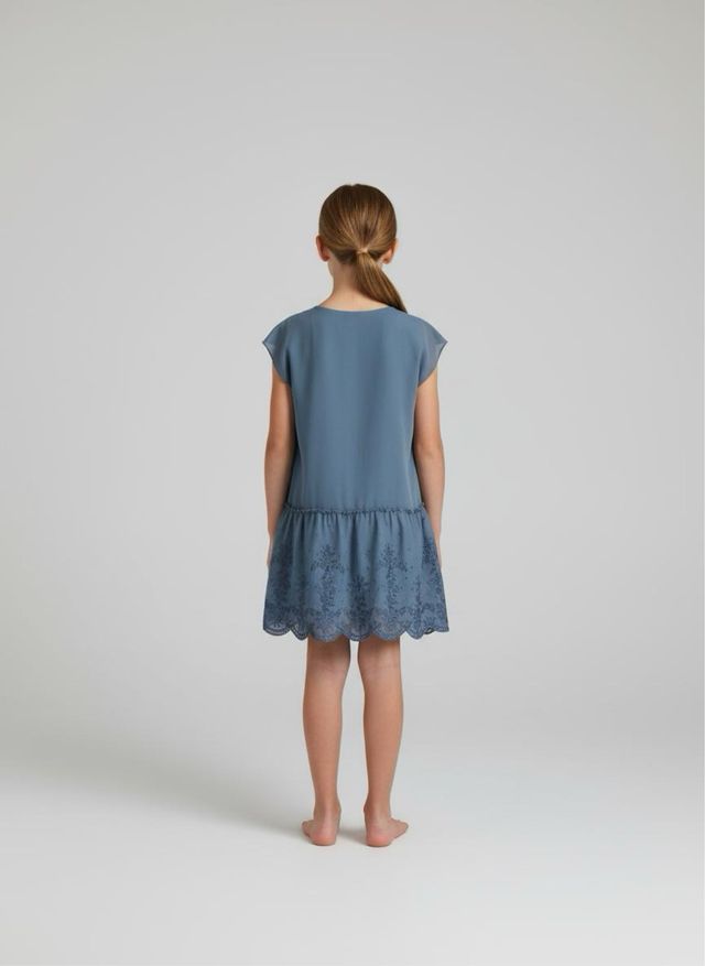 Vestido niña Boboli - Azul - 12 años