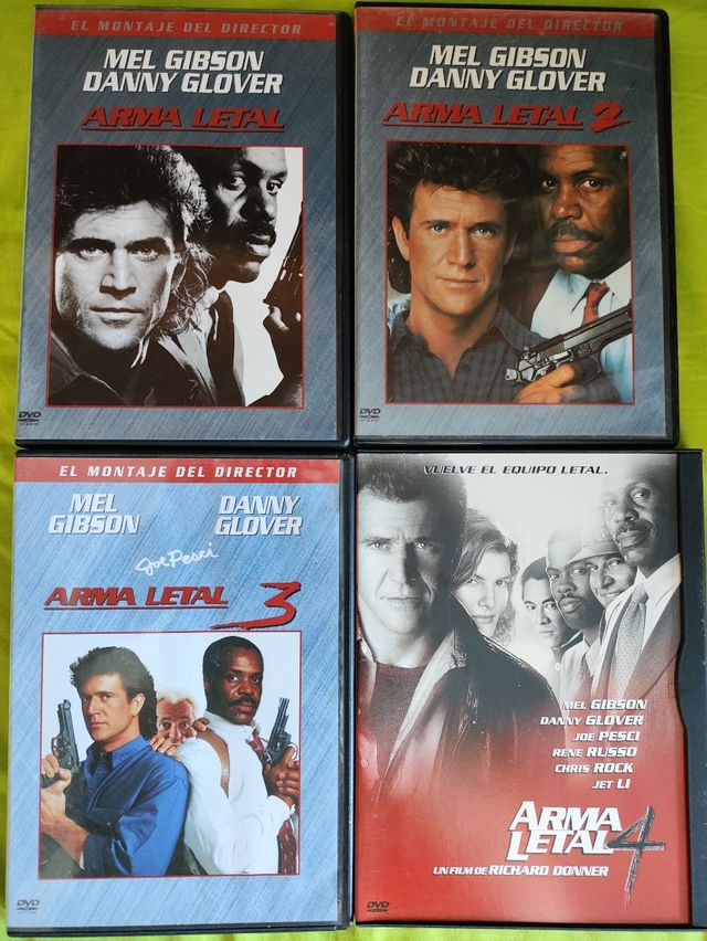 Pack Lethal Weapon (Arma Letal) 1-4 DVD