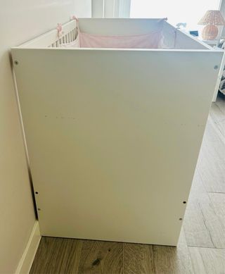 Cuna IKEA Stuva + colchón + almohada 