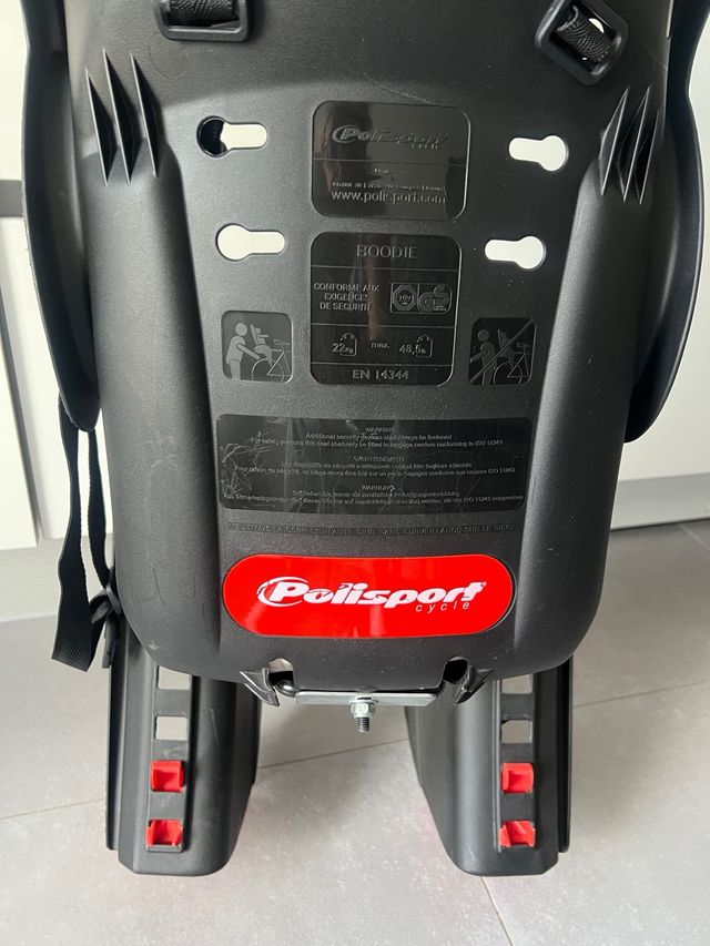 Silla bici niño - Como nueva