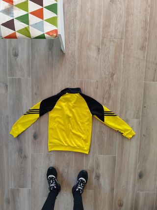 Sudadera Adidas original amarilla talla S