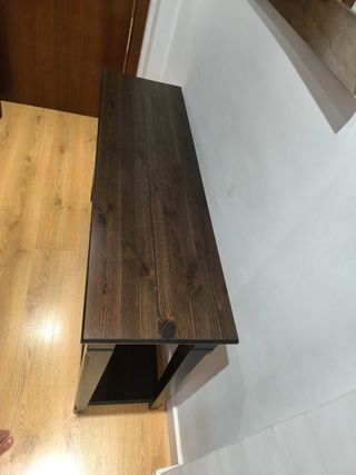 Mesa consola , aparador, entrada marron