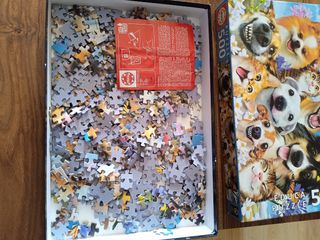 Puzzle Educa 500 piezas - Selfies mascotas