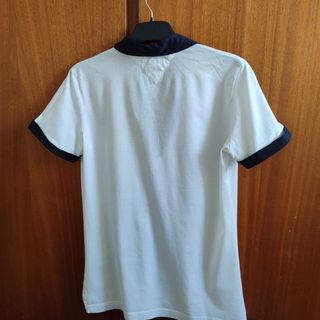 Polo Tommy Hilfiger M - Blanco/Negro