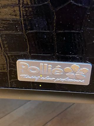 Maleta trolley negra, para maquillaje/peluquería