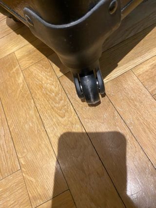 Maleta trolley negra, para maquillaje/peluquería