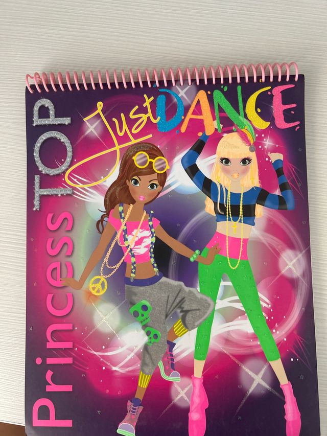 Cuaderno Just Dance Princess top