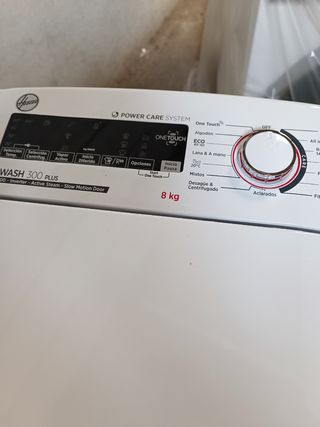 Lavadora Carga Superior H-Wash 300 Plus 8 kg