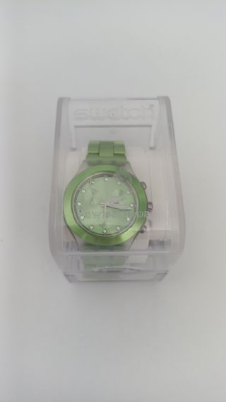 Swatch Irony Diaphane Chrono Verde