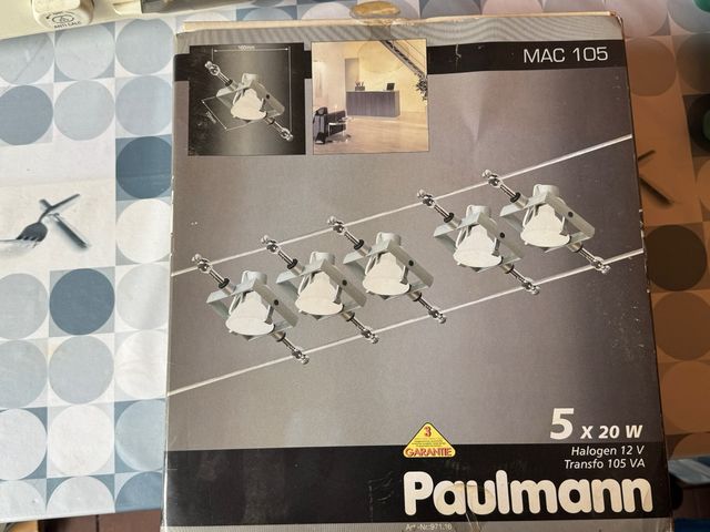 Kit luces Paulmann MAC 105 - 5x20W