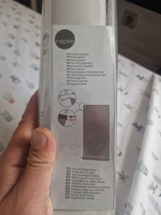 Pannello giapponese bianco Inspire