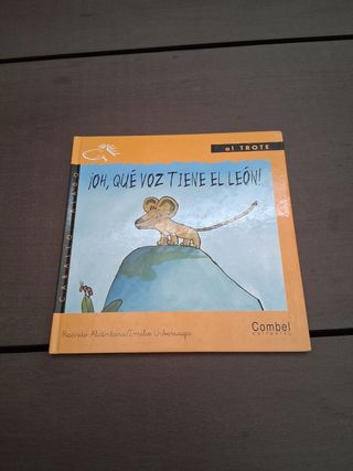 Libro ¡Oh, qué voz tiene el león!