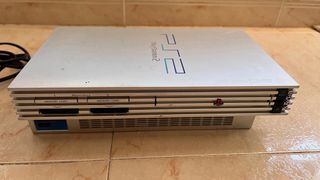 PS2 (PlayStation 2) Argento/Argento FAT