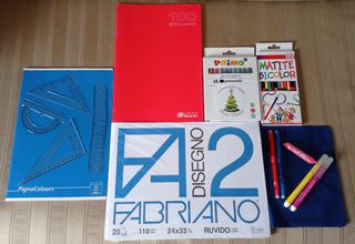 Set Scuola: Quaderni, Penne & Pennarelli