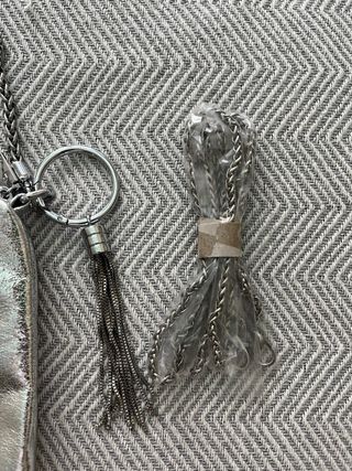 Bolso Plata Metalizado