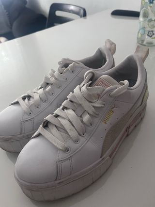 Zapatillas Puma Mayze blancas talla 39