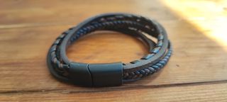 Pulsera cuero trenzado - Retro