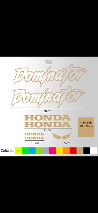 Adhesivos Dominator Honda