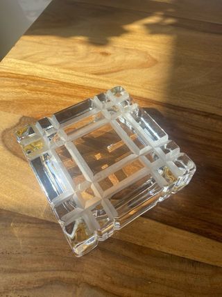 Cenicero cristal cuadrado
