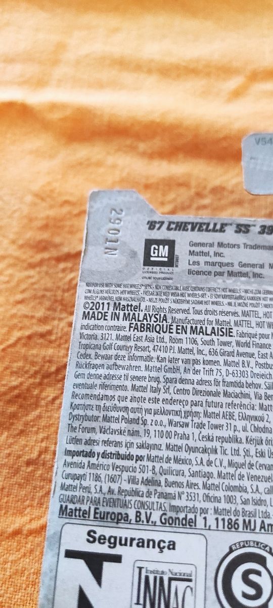 HotWheels '67 Chevelle SS 396 (Muscle Mania)
