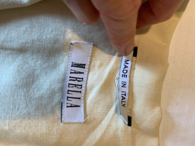 Giacca sciancr. Marella gruppo Max Mara lino beige