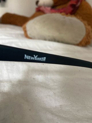 Gafas sol cuadradas negras