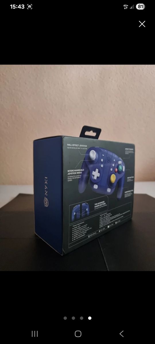 Pack NYXI Wizard + estuche oficial Nintendo Switch