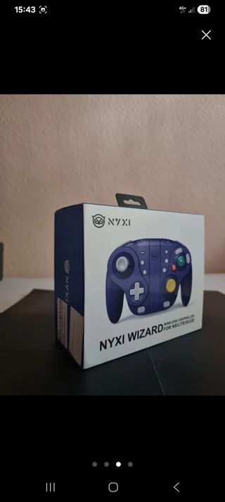 Pack NYXI Wizard + estuche oficial Nintendo Switch