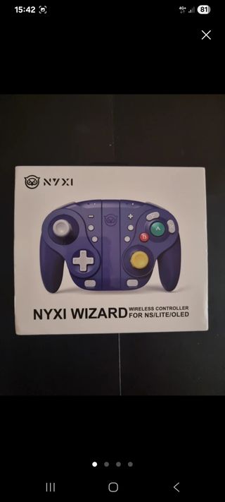 Pack NYXI Wizard + estuche oficial Nintendo Switch
