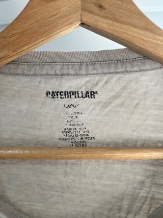 Camiseta Caterpillar L Beige