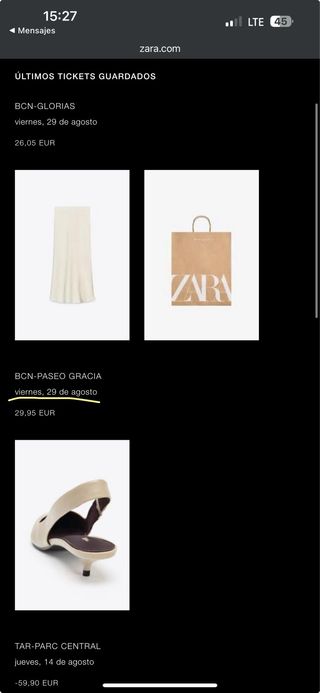 Tacones beige Zara - Elegantes