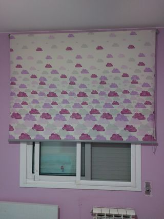 Estor ventana - nubes purpura