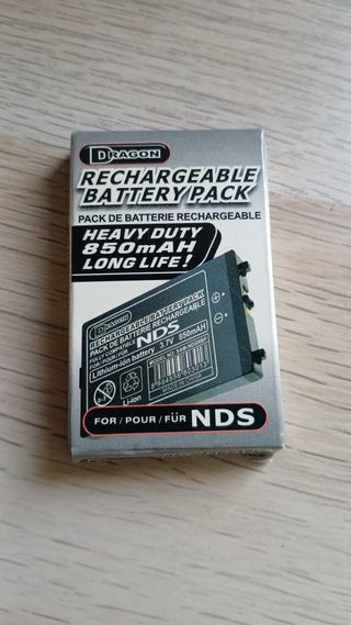 Batería Recargable Nintendo NDS Dragon 850mAh
