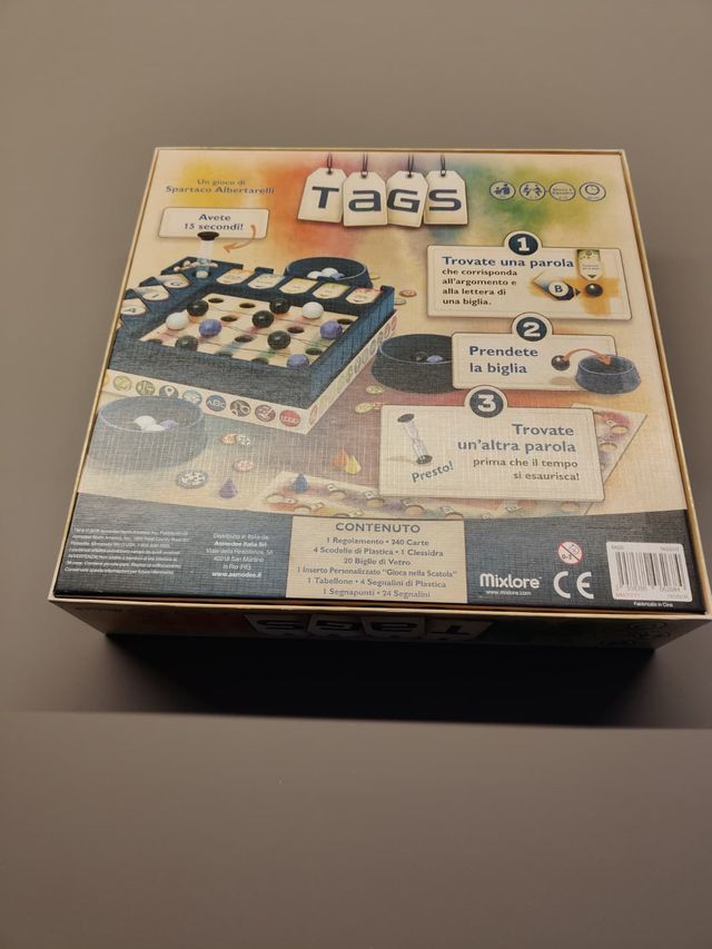 TAGS - Gioco da Tavolo