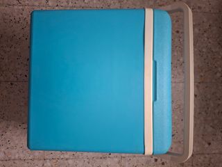 Nevera portátil azul vintage marca oroplast