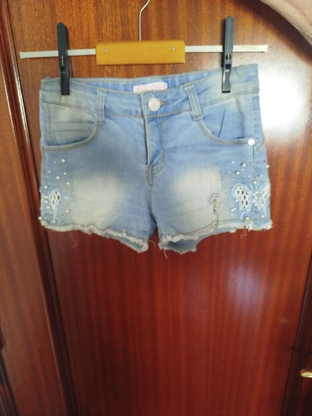 Shorts vaqueros rotos