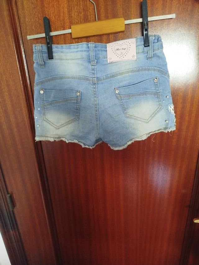 Shorts vaqueros rotos