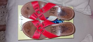 Sandalias Fly London Piel