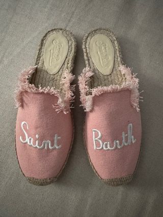 Ciabatte Saint Barth rosa