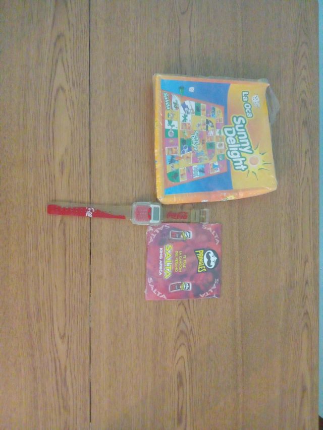 Juego La Oca Sunny Delight + Reloj Coca-Cola