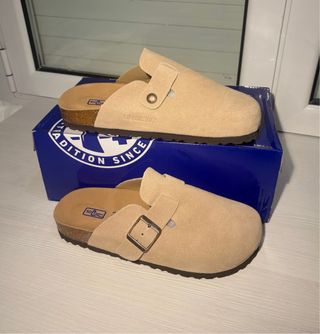  Birkenstock Boston Taupe - 39