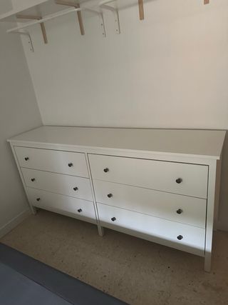 Cómoda Koppang IKEA blanca
