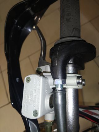 Impianto freni pit bike 